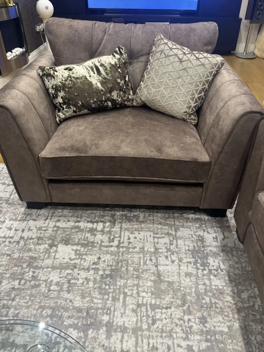 Brand new sofas 2x3 seaters and 1 large single seater