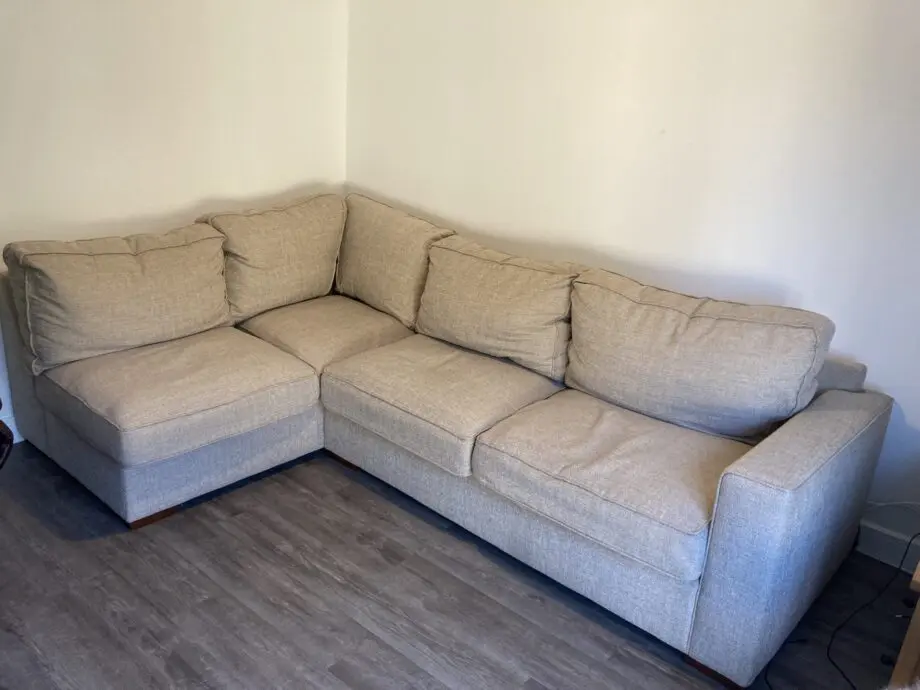 Furniture Village L shaped/ corner sofa