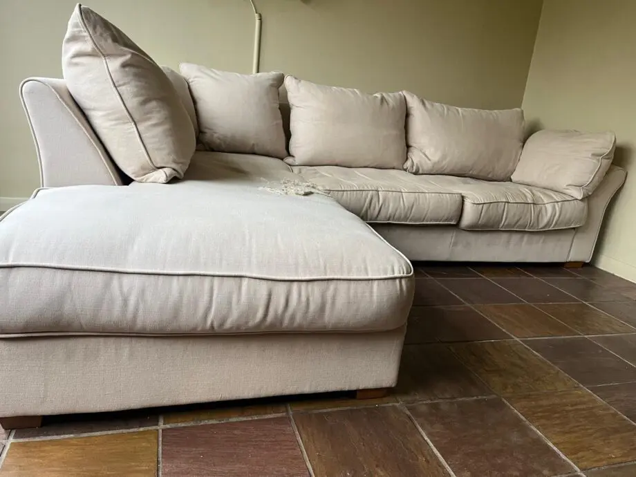 SOFA WORKSHOP MR CALM CHAISE SOFA (BEIGE/NEUTRAL)
