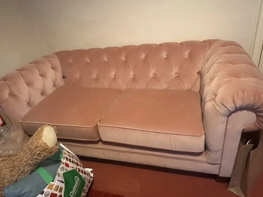 Marks and Spencer chesterfield style sofa