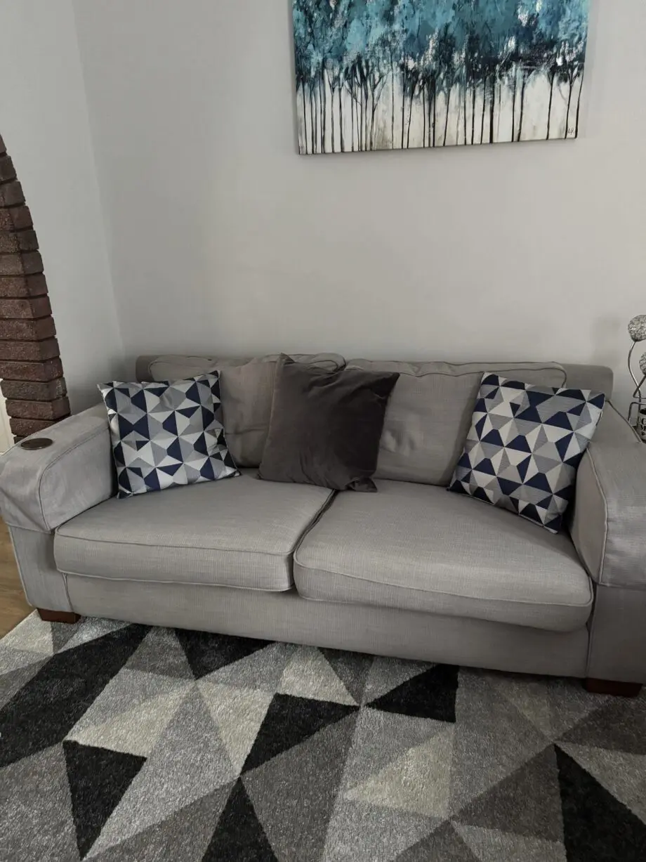 Sofa Sofa Rio Grey 3 Piece Suite