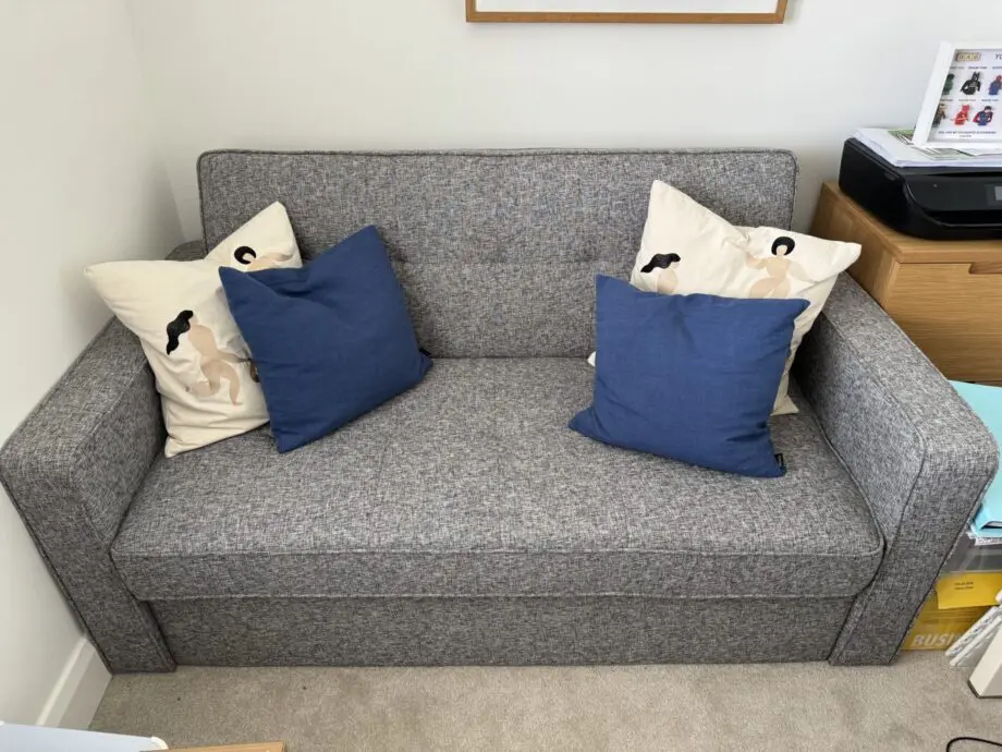 Dreams - Haze 2-Seater Pull-Out Sofa Bed - Grey - Like New