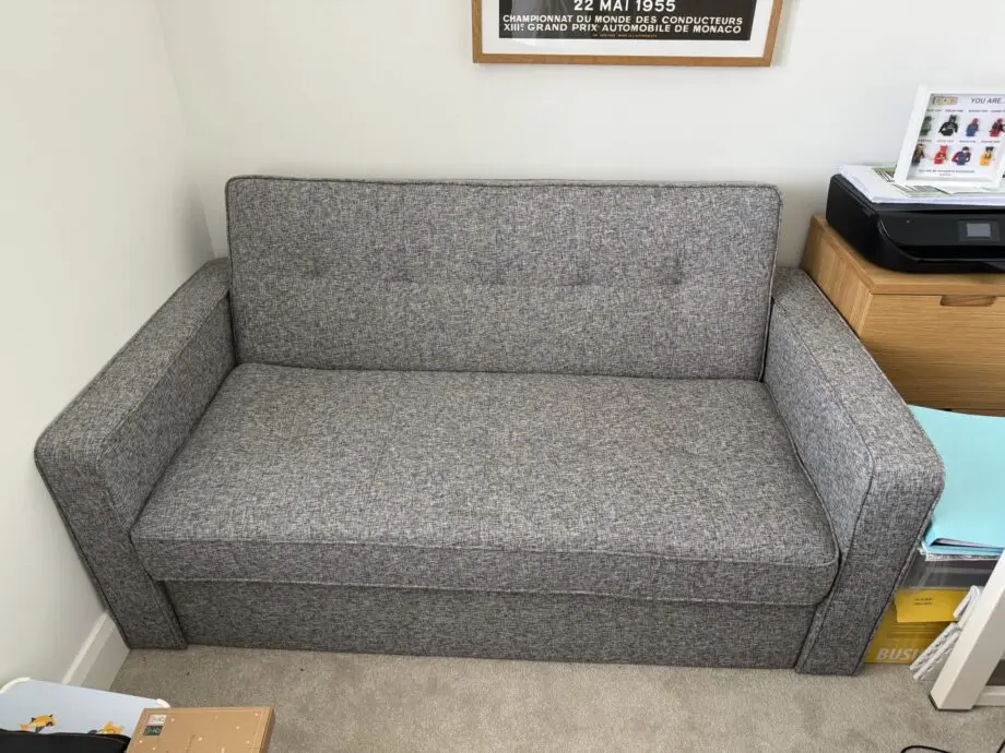 Dreams - Haze 2-Seater Pull-Out Sofa Bed - Grey - Like New