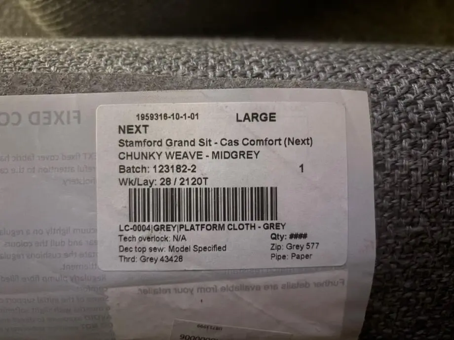 Next Stamford Grand Sit Sofa