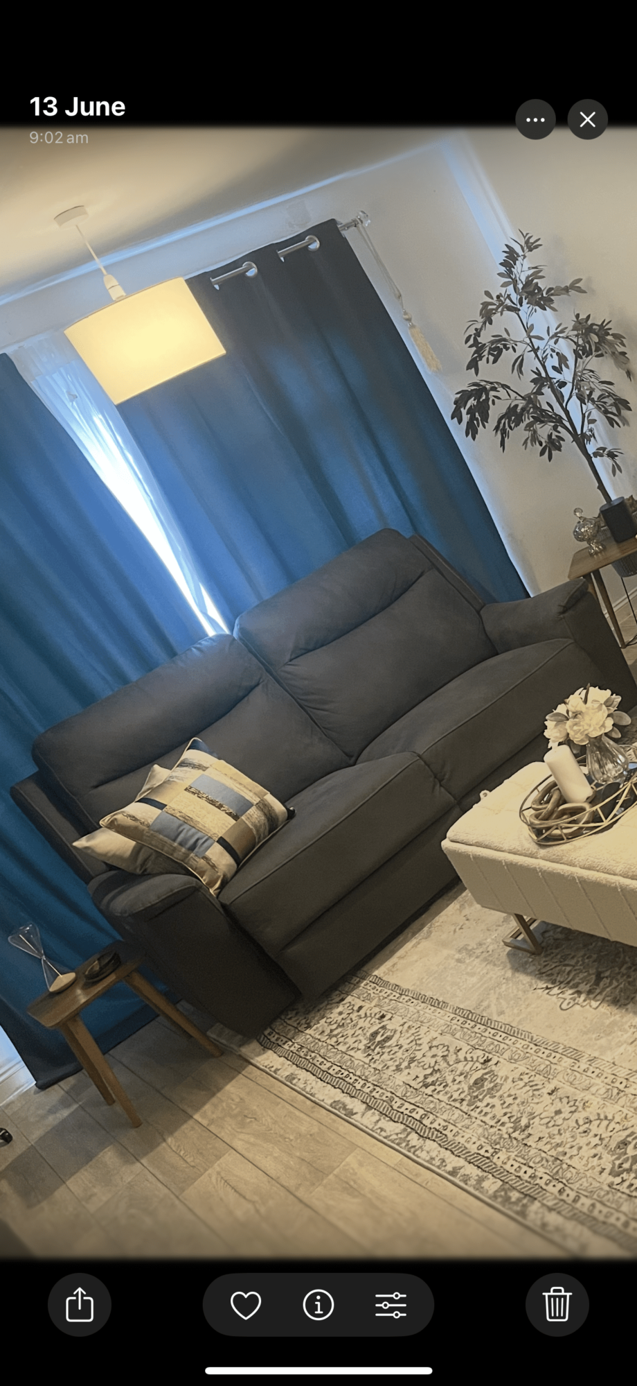 Scs Morgan electric recliner twin sofa 3 seater x2
