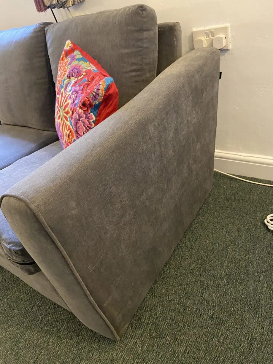 SF Grey L shaped 3 seater sofa
