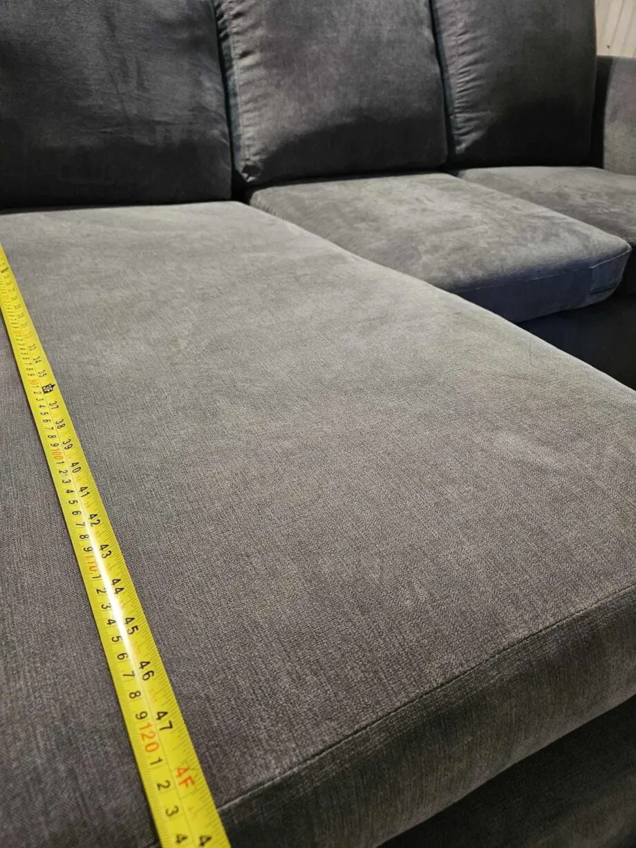 SF Grey L shaped 3 seater sofa