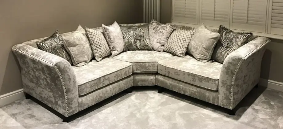 Corner Sofa - Grey - Fabb Sofas