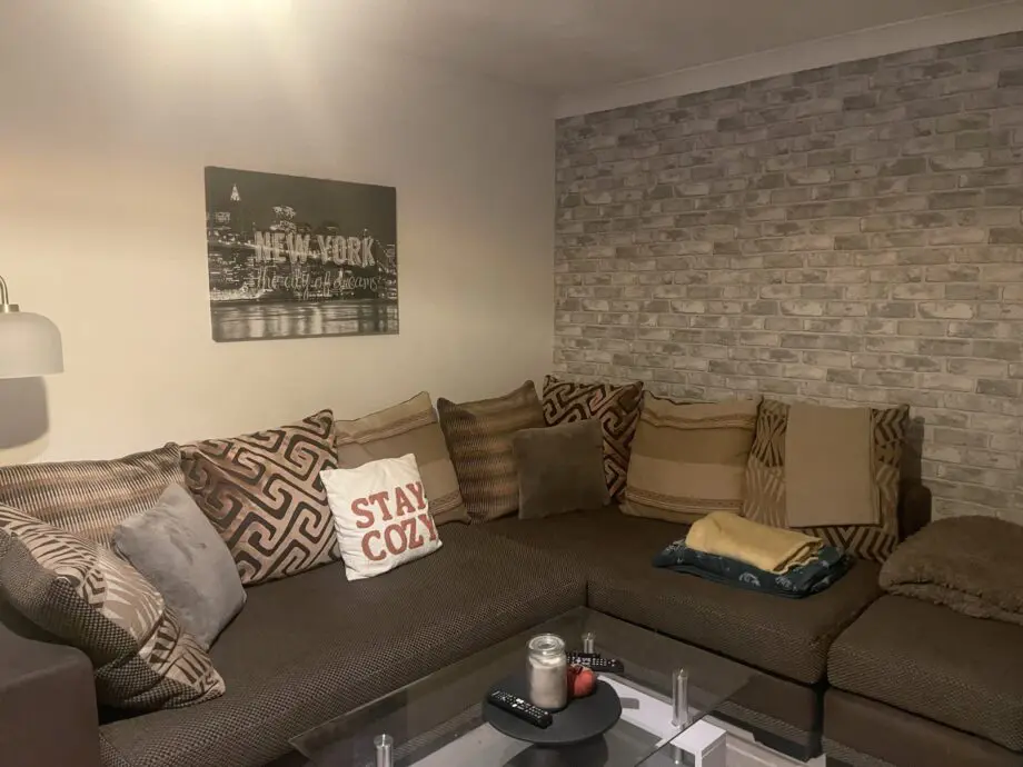 Brown Corner Sofa