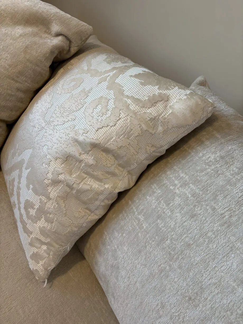 Fab Furniture cream corner sofa