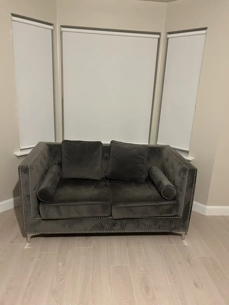 Oak furniture superstore grey sofa set