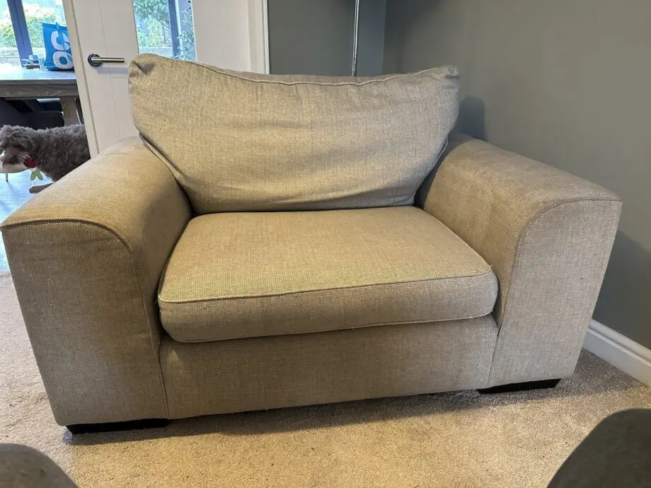Large 3 seater sofa & love seat chair