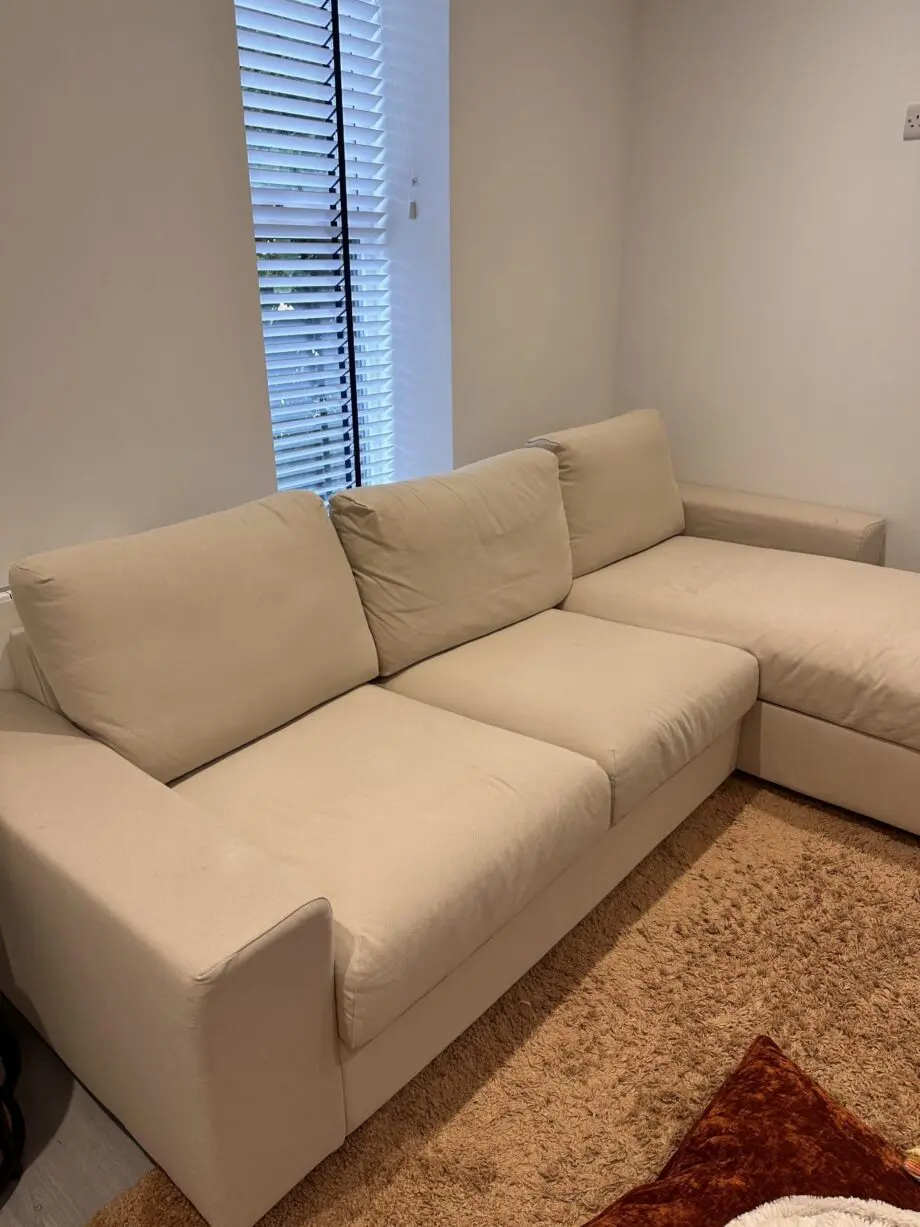 IKEA VIMLE 3 seat L sofa with chaise