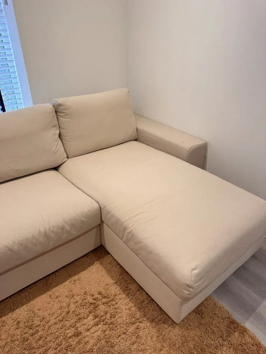 IKEA VIMLE 3 seat L sofa with chaise