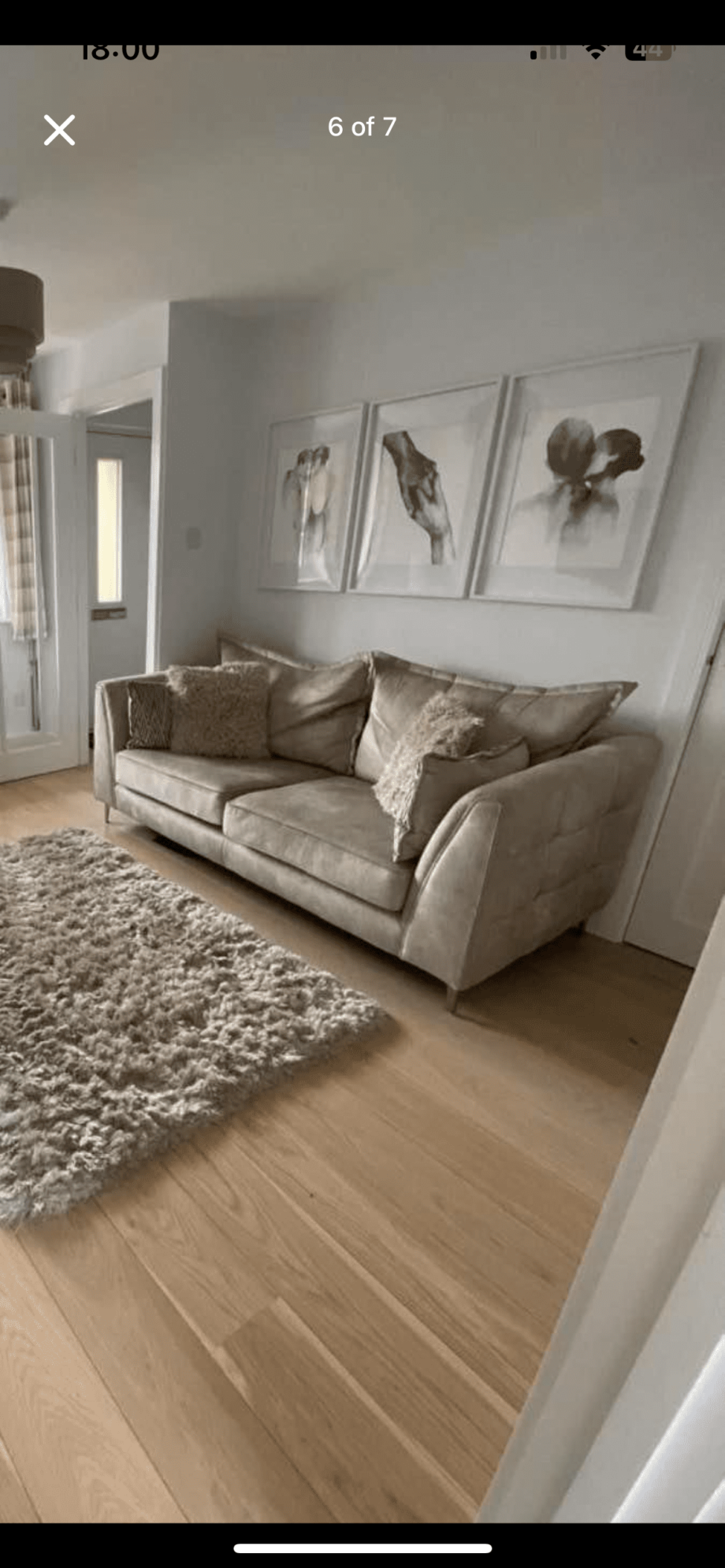 Scs 3 seater sofa