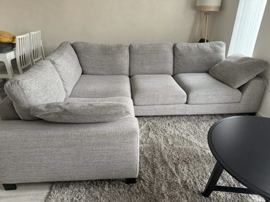 DFS Euphoria - Silver - Corner Sofa