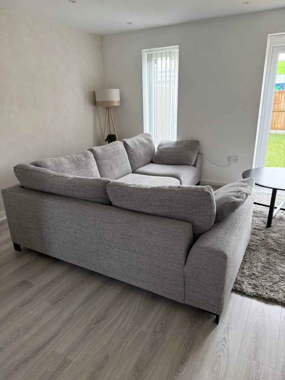 DFS Euphoria - Silver - Corner Sofa
