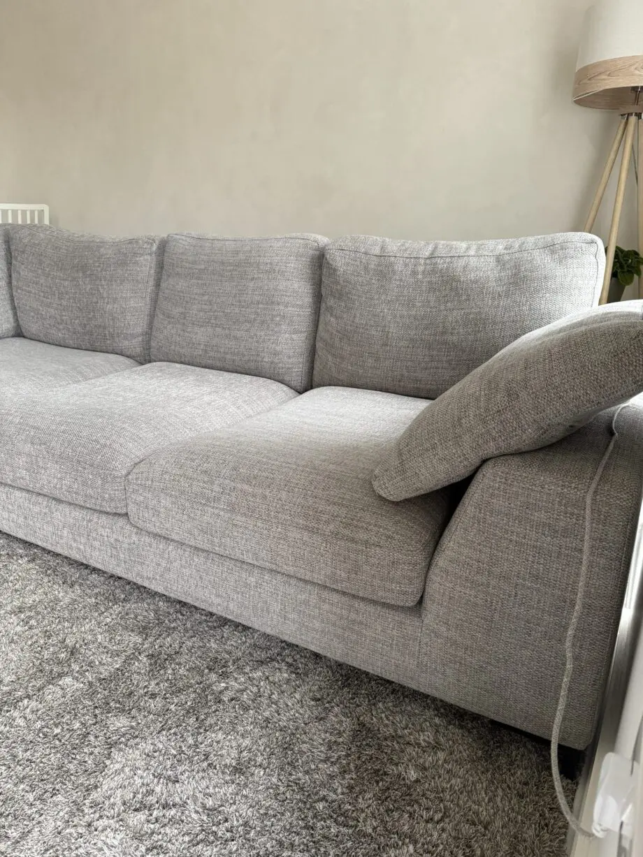 DFS Euphoria - Silver - Corner Sofa