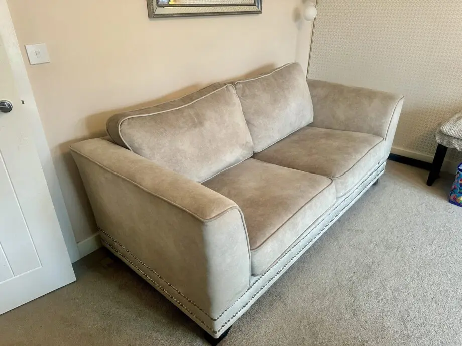 ANDREAS 4 SEATER SOFA, ANDREAS 3 SEATER SOFA & ANDREAS DESIGNER FOOTSTOOL