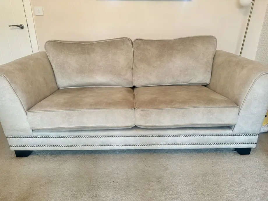 ANDREAS 4 SEATER SOFA, ANDREAS 3 SEATER SOFA & ANDREAS DESIGNER FOOTSTOOL