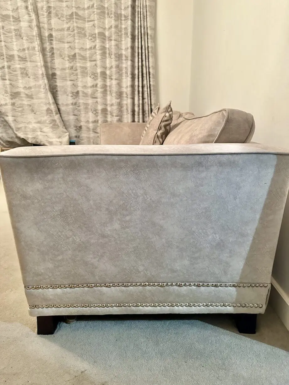 ANDREAS 4 SEATER SOFA, ANDREAS 3 SEATER SOFA & ANDREAS DESIGNER FOOTSTOOL