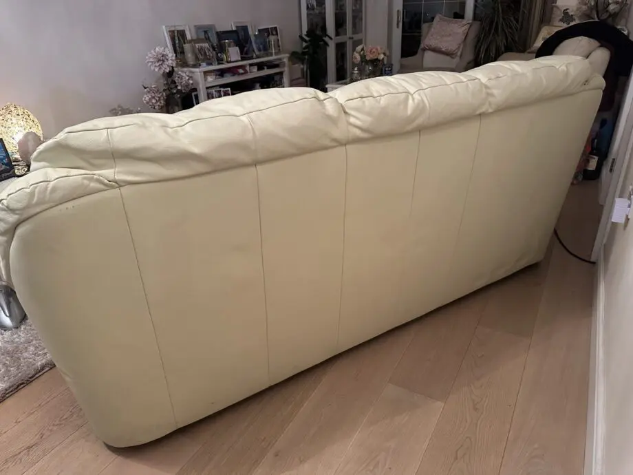 3 Seater genuine real leather Sofa