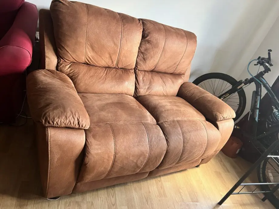 Brown leather