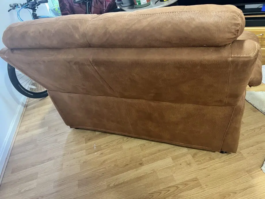 Brown leather
