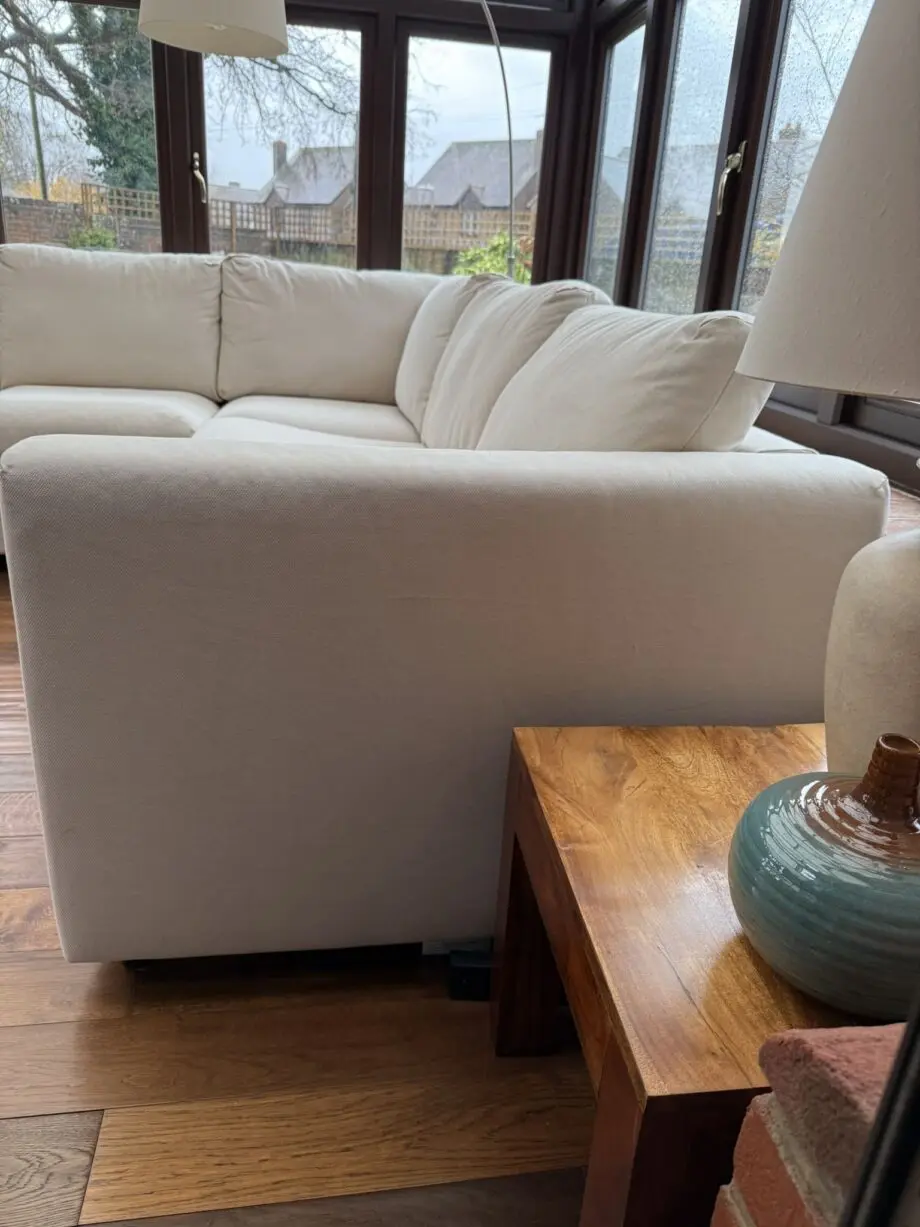 IKEA Vimle 4 Seater Corner Sofa Halarp Beige 2 Years Old