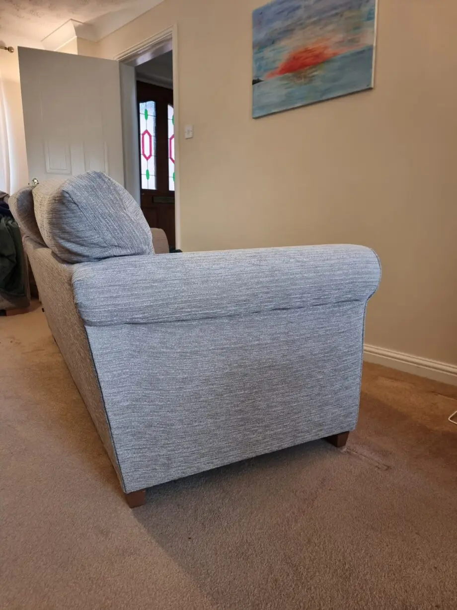 Next Sofa Set of 2 (large and medium 2-seaters) - Natural colour fabric
