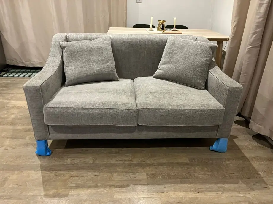 SM London, Grey, 3 Seater Sofa