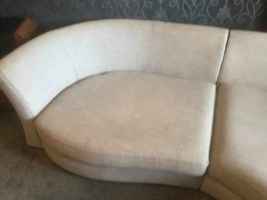 DFS sofa, cuddle chair and poof