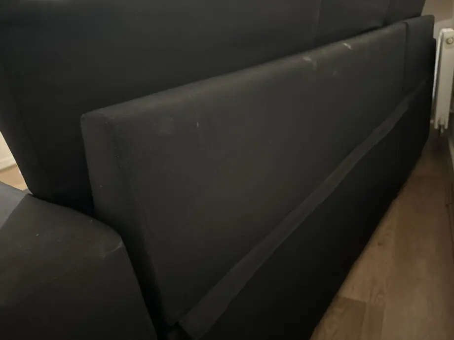 Colour: black, sofa come bed