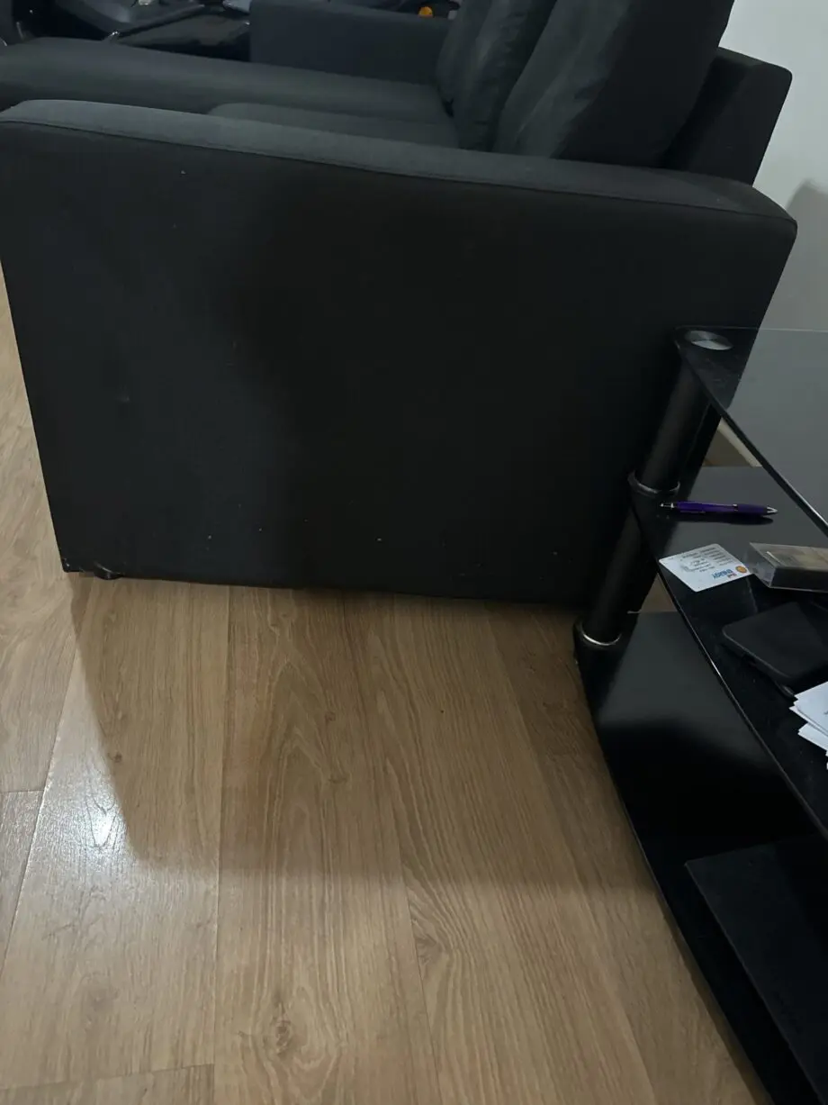Colour: black, sofa come bed