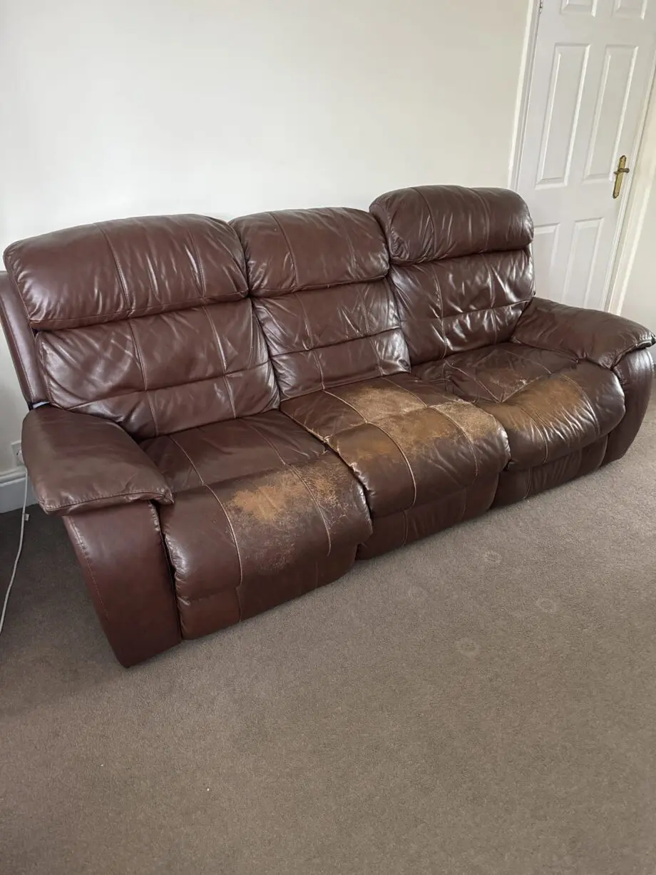 Furniture village electric 4 seater and 2 seater