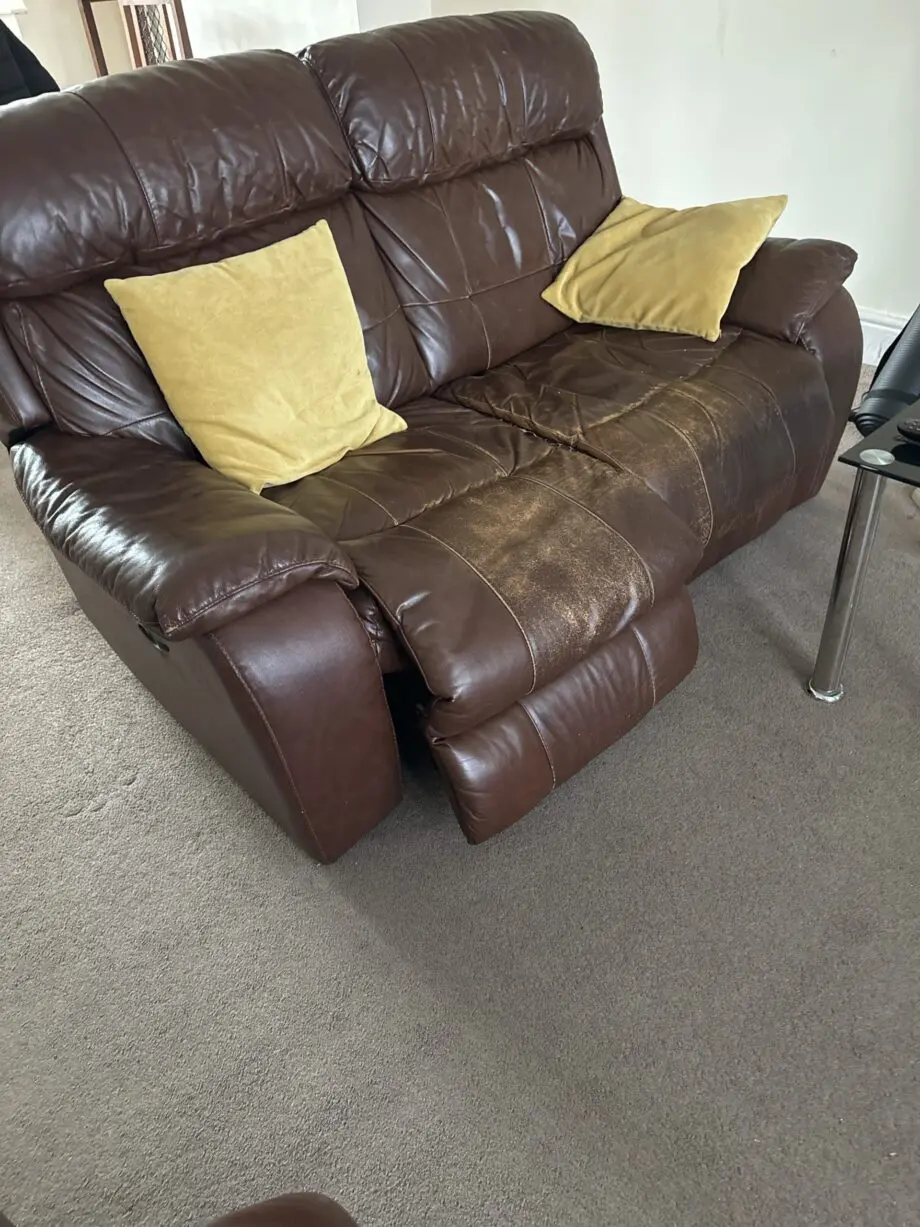 Furniture village electric 4 seater and 2 seater