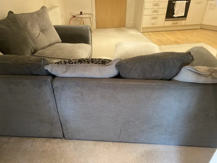 Wyvern couch grey corner sofa