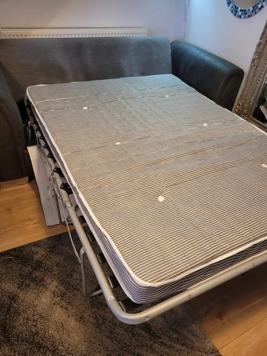 DFS grey sofa bed