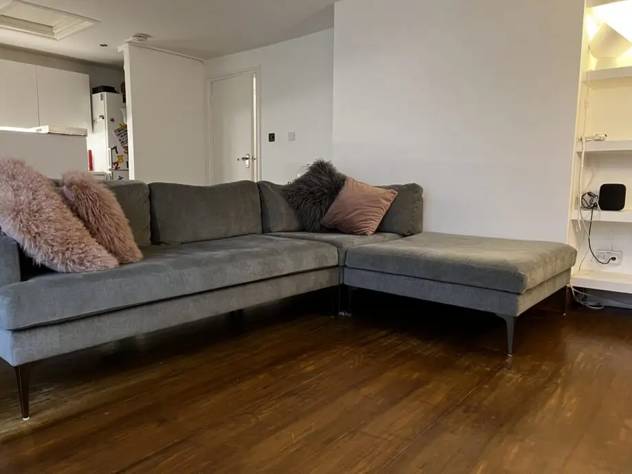 West Elm Andres sofa with chase