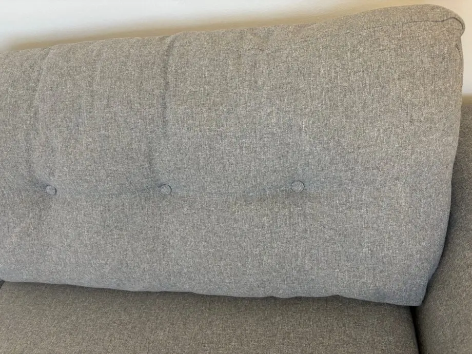 Sofology Demure 4 seater grey chaise sofa in perfect conditions