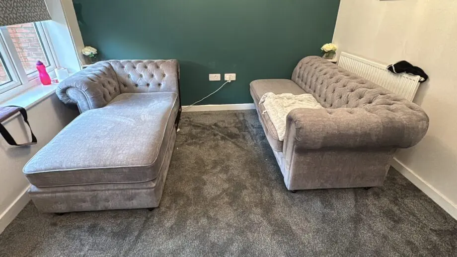 Laura chesterfield corner sofa
