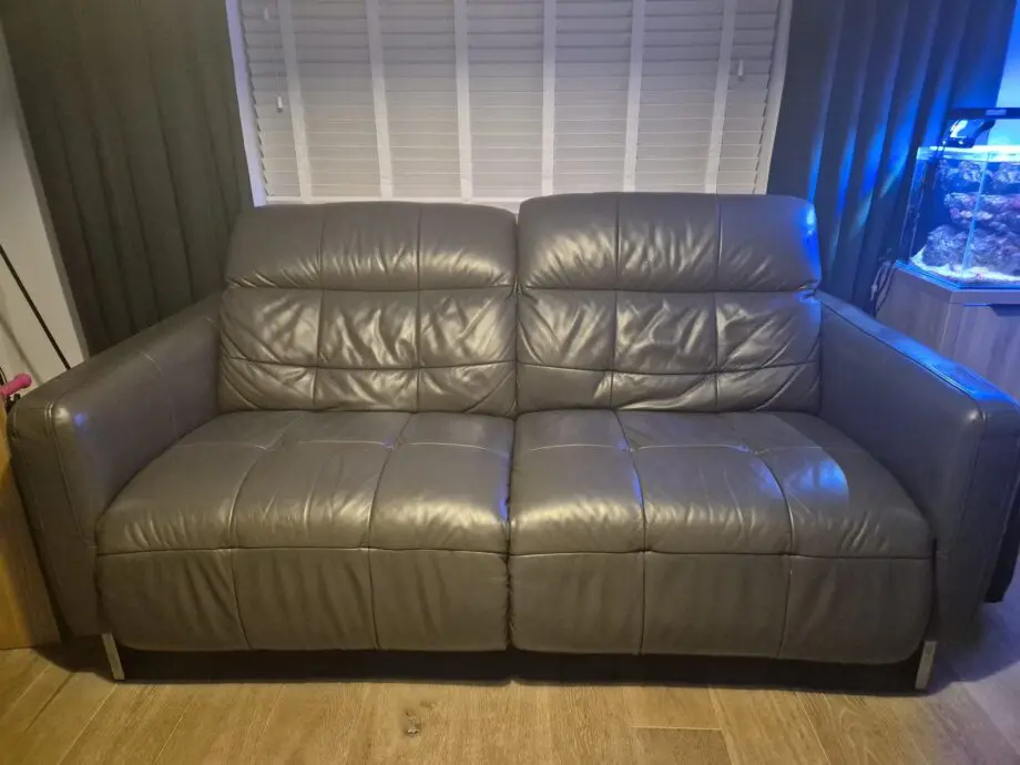 Dark grey sociology recliner