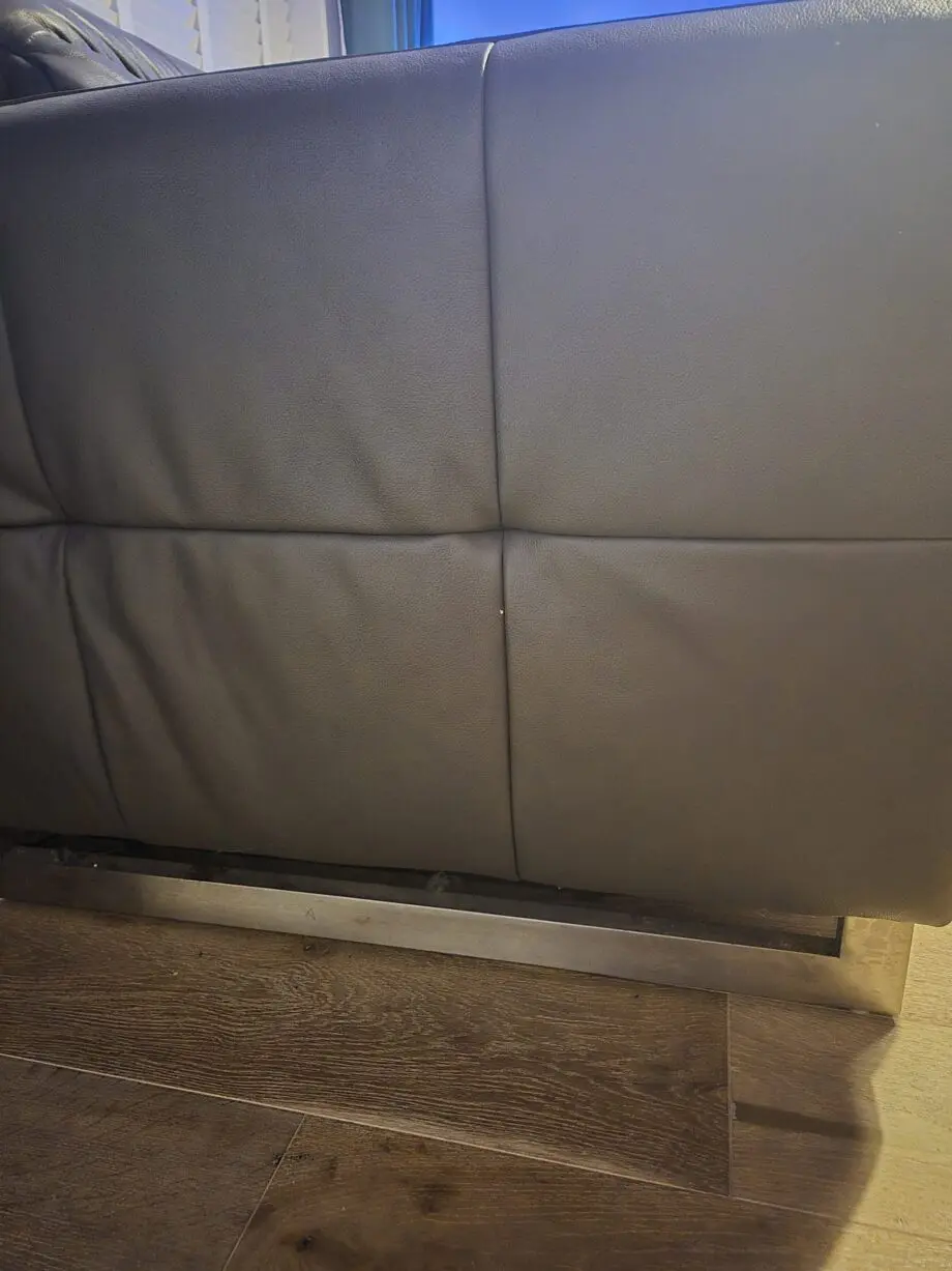Dark grey sociology recliner