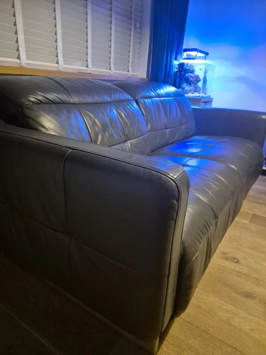 Dark grey sociology recliner