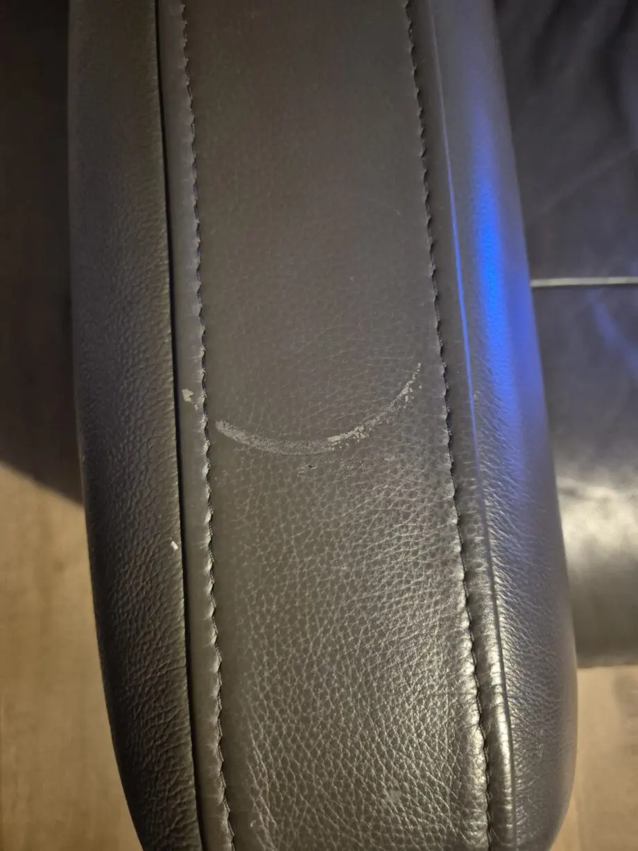 Dark grey sociology recliner