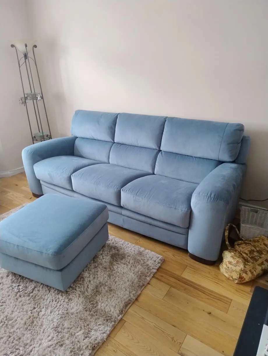 Giovanni 3 Seater Sofa and Footstool