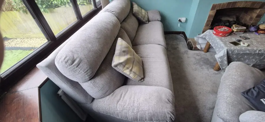 FINAL DISCOUNT! Cloud 3 Static Grey Sofa