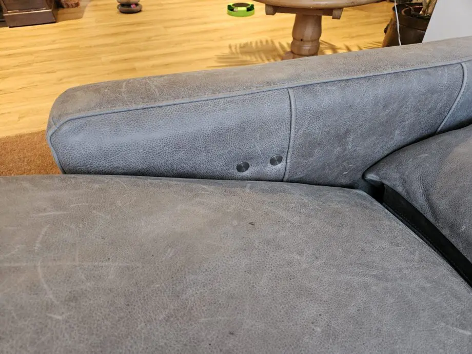 Soft leather electric recliners