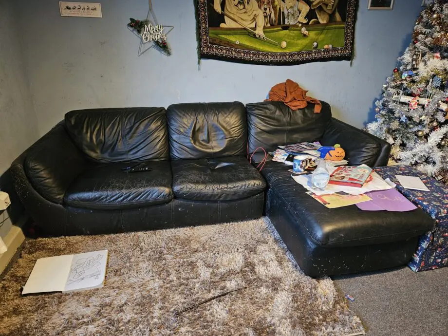 L shape sofa