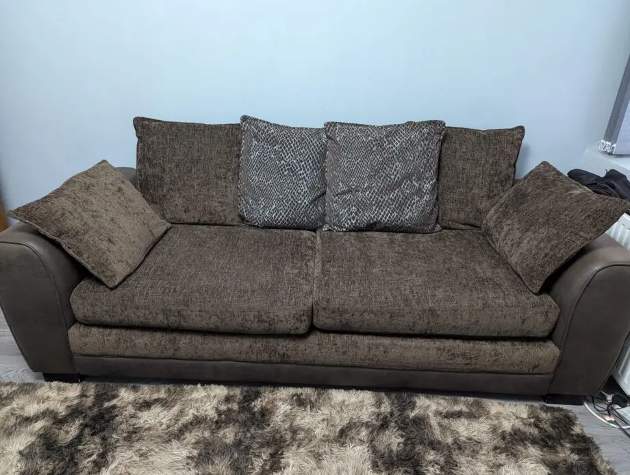 DFS sofas set 4+3 seater